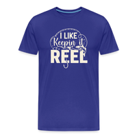 Load image into Gallery viewer, Ilike Keepin T REEL T-Shirt - Royal Blue
