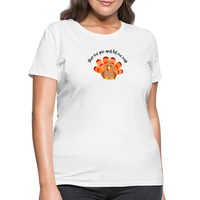 Load image into Gallery viewer, “Give me pie and let me nap”-Women&#39;s T-Shirt - white
