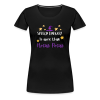 Load image into Gallery viewer, “Speech Therapy is more than Hocus Pocus”-Women’s Premium T-Shirt - black
