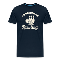 Load image into Gallery viewer, I'd Rather Be Bowling T-Shirt - Deep Navy
