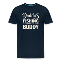Load image into Gallery viewer, Daddys Fishing Dishine Buddy T-Shirt - Deep Navy
