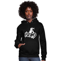 Load image into Gallery viewer, Stick a Hoodie in It – No Forks Women&#39;s Edition - black
