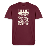 Load image into Gallery viewer, The Lake Is Calling And I Must Go T-Shirt - Burgundy
