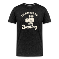 Load image into Gallery viewer, I'd Rather Be Bowling T-Shirt - Charcoal Grey
