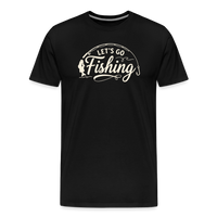 Load image into Gallery viewer, Let's GO Fishing T-Shirt - Black
