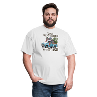 Load image into Gallery viewer, “Get in scavenger, we’re going thrifting”-Unisex Classic T-Shirt - white
