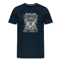 Load image into Gallery viewer, I'm a Bartender I Serve Ass Not Kiss It T-Shirt - Deep Navy
