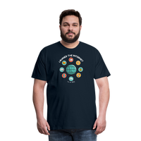 Load image into Gallery viewer, XL SEO Guru: &#39;I Ruined the Internet, I&#39;m an SEO&#39; – Men&#39;s Premium Tee for XL and Up - deep navy
