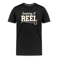 Load image into Gallery viewer, Keeping It REEL T-Shirt - Charcoal Grey
