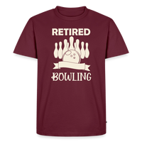 Load image into Gallery viewer, Retired Gone Bowling T-Shirt - Burgundy
