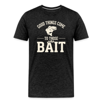 Load image into Gallery viewer, Good Things Come To Those Who Bait T-Shirt - Charcoal Grey
