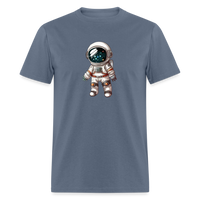 Load image into Gallery viewer, &quot;Cosmic Voyager: Adorable Spaceman&quot; 100% Cotton Unisex T-Shirt - denim
