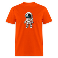 Load image into Gallery viewer, &quot;Cosmic Voyager: Adorable Spaceman&quot; 100% Cotton Unisex T-Shirt - orange

