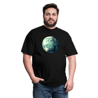 Load image into Gallery viewer, &quot;Earth Buddy: Charming Globe&quot; 100% Cotton Unisex T-Shirt - black
