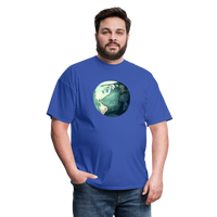 Load image into Gallery viewer, &quot;Earth Buddy: Charming Globe&quot; 100% Cotton Unisex T-Shirt - royal blue

