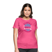 Load image into Gallery viewer, &quot;Nurse Superpower: Everyday Hero&quot; Women&#39;s Cotton T-Shirt - heather pink
