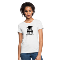 Load image into Gallery viewer, &quot;Graduate&#39;s Pride: Mom&#39;s Joy&quot; 100% Cotton Women&#39;s T-Shirt - white
