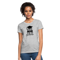 Load image into Gallery viewer, &quot;Graduate&#39;s Pride: Mom&#39;s Joy&quot; 100% Cotton Women&#39;s T-Shirt - heather gray
