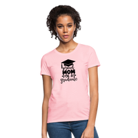 Load image into Gallery viewer, &quot;Graduate&#39;s Pride: Mom&#39;s Joy&quot; 100% Cotton Women&#39;s T-Shirt - pink
