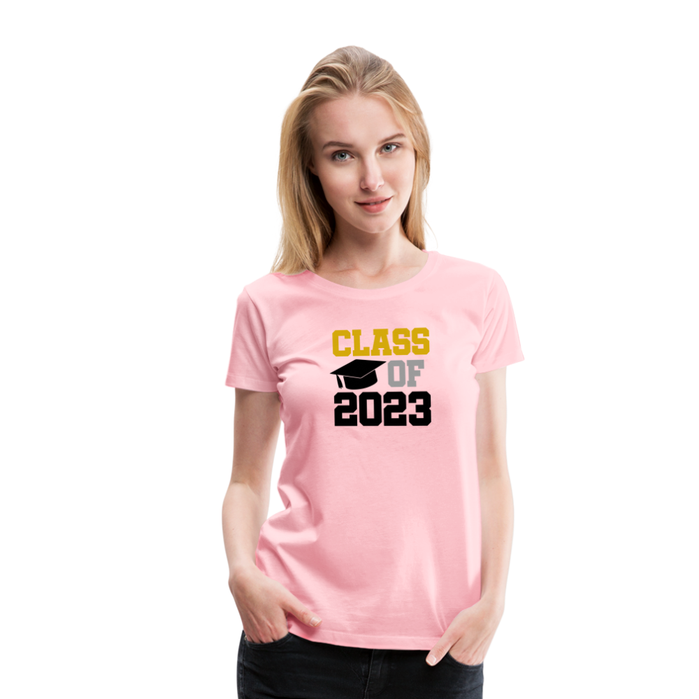 "Class of 2023: Fearless Females, Boundless Futures" Women’s Premium T-Shirt - pink