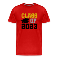 Load image into Gallery viewer, &quot;Class of 2023: Unstoppable Graduates, Endless Possibilities&quot; Men&#39;s Premium T-Shirt - red
