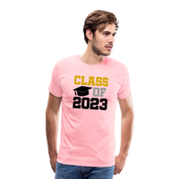 Load image into Gallery viewer, &quot;Class of 2023: Unstoppable Graduates, Endless Possibilities&quot; Men&#39;s Premium T-Shirt - pink
