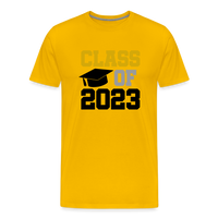 Load image into Gallery viewer, &quot;Class of 2023: Unstoppable Graduates, Endless Possibilities&quot; Men&#39;s Premium T-Shirt - sun yellow

