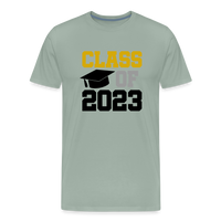 Load image into Gallery viewer, &quot;Class of 2023: Unstoppable Graduates, Endless Possibilities&quot; Men&#39;s Premium T-Shirt - steel green
