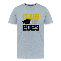 Load image into Gallery viewer, &quot;Class of 2023: Unstoppable Graduates, Endless Possibilities&quot; Men&#39;s Premium T-Shirt - heather ice blue
