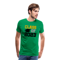 Load image into Gallery viewer, &quot;Class of 2023: Unstoppable Graduates, Endless Possibilities&quot; Men&#39;s Premium T-Shirt - kelly green
