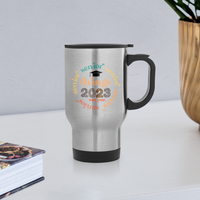Load image into Gallery viewer, &quot;Senior Things 2023&quot; Custom Stainless Steel Graduation Travel Mug - silver
