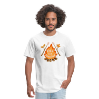 Load image into Gallery viewer, &quot;S&#39;moreLaughs: &#39;Let&#39;s Get Toasted&#39; Tee Featuring Campfire and Marshmallow Fun&quot; - white
