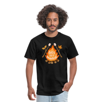 Load image into Gallery viewer, &quot;S&#39;moreLaughs: &#39;Let&#39;s Get Toasted&#39; Tee Featuring Campfire and Marshmallow Fun&quot; - black
