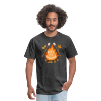 Load image into Gallery viewer, &quot;S&#39;moreLaughs: &#39;Let&#39;s Get Toasted&#39; Tee Featuring Campfire and Marshmallow Fun&quot; - heather black
