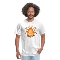Load image into Gallery viewer, &quot;S&#39;moreLaughs: &#39;Let&#39;s Get Toasted&#39; Tee Featuring Campfire and Marshmallow Fun&quot; - light heather gray
