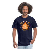 Load image into Gallery viewer, &quot;S&#39;moreLaughs: &#39;Let&#39;s Get Toasted&#39; Tee Featuring Campfire and Marshmallow Fun&quot; - navy
