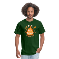 Load image into Gallery viewer, &quot;S&#39;moreLaughs: &#39;Let&#39;s Get Toasted&#39; Tee Featuring Campfire and Marshmallow Fun&quot; - forest green
