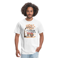 Load image into Gallery viewer, NatureTherapy: &#39;I Don&#39;t Need Therapy, I Just Need to Go Camping&#39; Expressive T-Shirt - white
