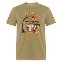 Load image into Gallery viewer, NatureTherapy: &#39;I Don&#39;t Need Therapy, I Just Need to Go Camping&#39; Expressive T-Shirt - khaki
