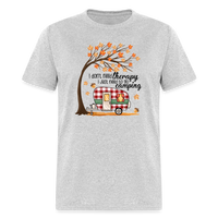 Load image into Gallery viewer, NatureTherapy: &#39;I Don&#39;t Need Therapy, I Just Need to Go Camping&#39; Expressive T-Shirt - heather gray
