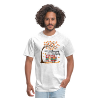 Load image into Gallery viewer, NatureTherapy: &#39;I Don&#39;t Need Therapy, I Just Need to Go Camping&#39; Expressive T-Shirt - light heather gray

