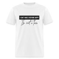 Load image into Gallery viewer, Comical Reality Check: &#39;I Can&#39;t Make Everyone Happy, I&#39;m Not a Taco&#39; Tee - white
