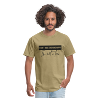 Load image into Gallery viewer, Comical Reality Check: &#39;I Can&#39;t Make Everyone Happy, I&#39;m Not a Taco&#39; Tee - khaki
