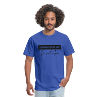 Load image into Gallery viewer, Comical Reality Check: &#39;I Can&#39;t Make Everyone Happy, I&#39;m Not a Taco&#39; Tee - royal blue

