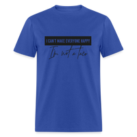 Load image into Gallery viewer, Comical Reality Check: &#39;I Can&#39;t Make Everyone Happy, I&#39;m Not a Taco&#39; Tee - royal blue
