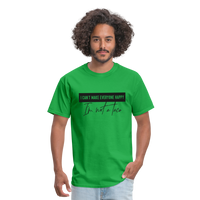Load image into Gallery viewer, Comical Reality Check: &#39;I Can&#39;t Make Everyone Happy, I&#39;m Not a Taco&#39; Tee - bright green
