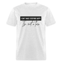 Load image into Gallery viewer, Comical Reality Check: &#39;I Can&#39;t Make Everyone Happy, I&#39;m Not a Taco&#39; Tee - light heather gray
