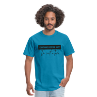 Load image into Gallery viewer, Comical Reality Check: &#39;I Can&#39;t Make Everyone Happy, I&#39;m Not a Taco&#39; Tee - turquoise
