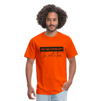 Load image into Gallery viewer, Comical Reality Check: &#39;I Can&#39;t Make Everyone Happy, I&#39;m Not a Taco&#39; Tee - orange
