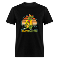 Load image into Gallery viewer, Dino-mite Taco Time: The Hilarious &#39;Tacosaurus&#39; Tyrannosaurus Taco Tee - black
